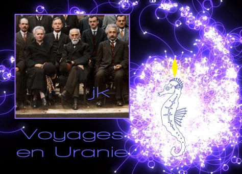 Les élèves du Maître : Marie Curie et Albert Ein-Stein au congrès de Solvay (Sol -Weg ou chemin du Soleil)