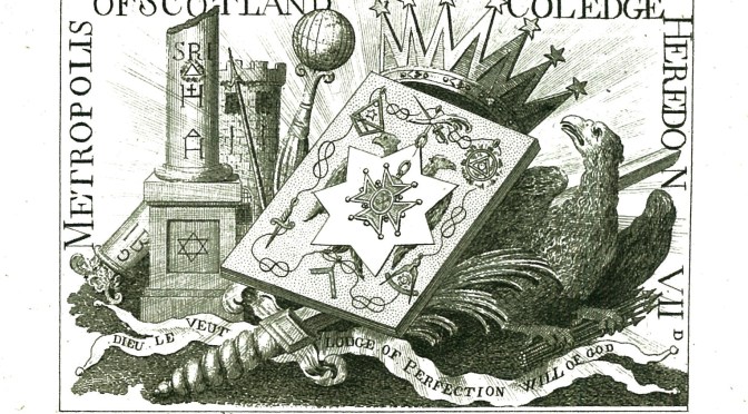 Heredom  HRDM ou la naissance de l&rsquo;Ordre Royal d&rsquo;Ecosse